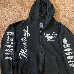 Vintage Ford Mustang Zip up hoodie